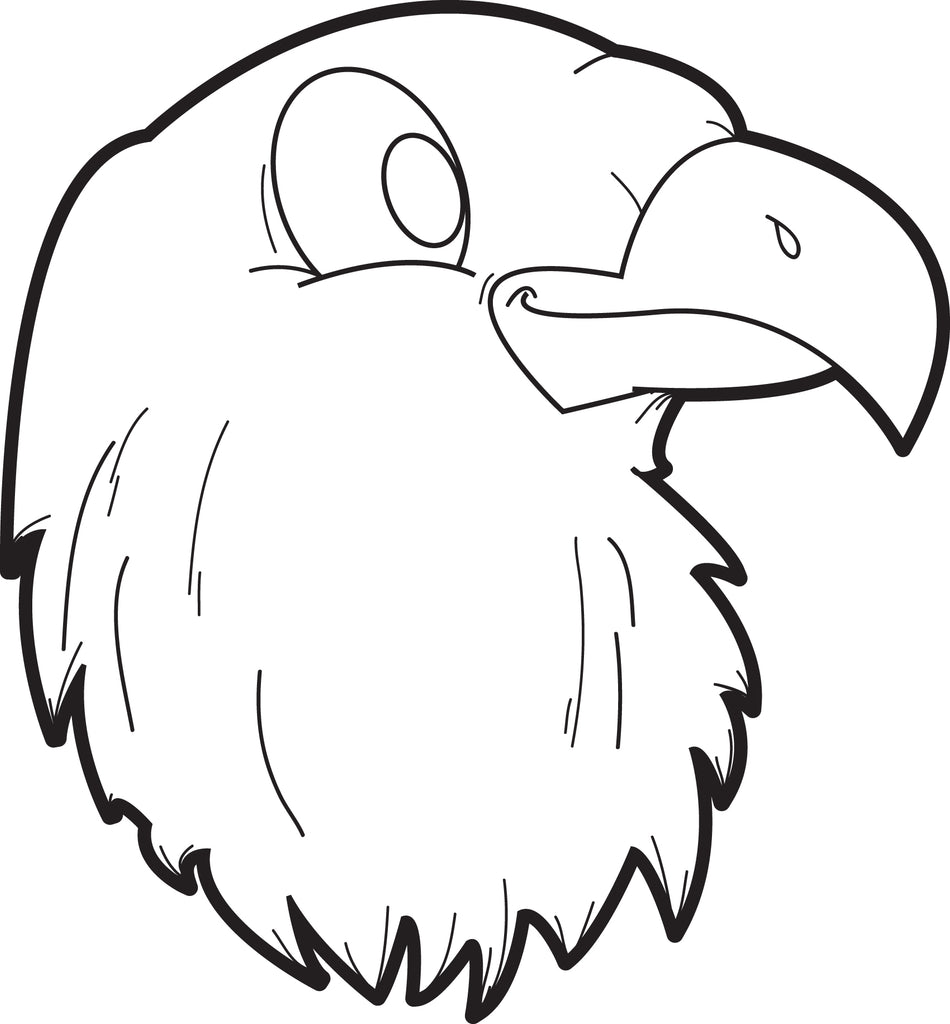Bald Eagle Coloring Page #2