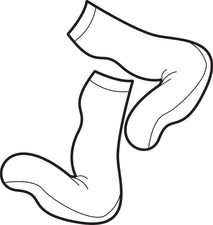 FREE Printable Christmas Stockings Coloring Page for Kids