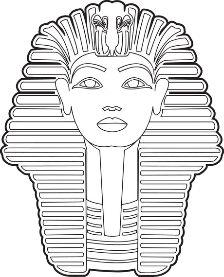Sphinx Coloring Page
