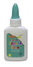Washable School Glue, 1.25 Ounce Bottle