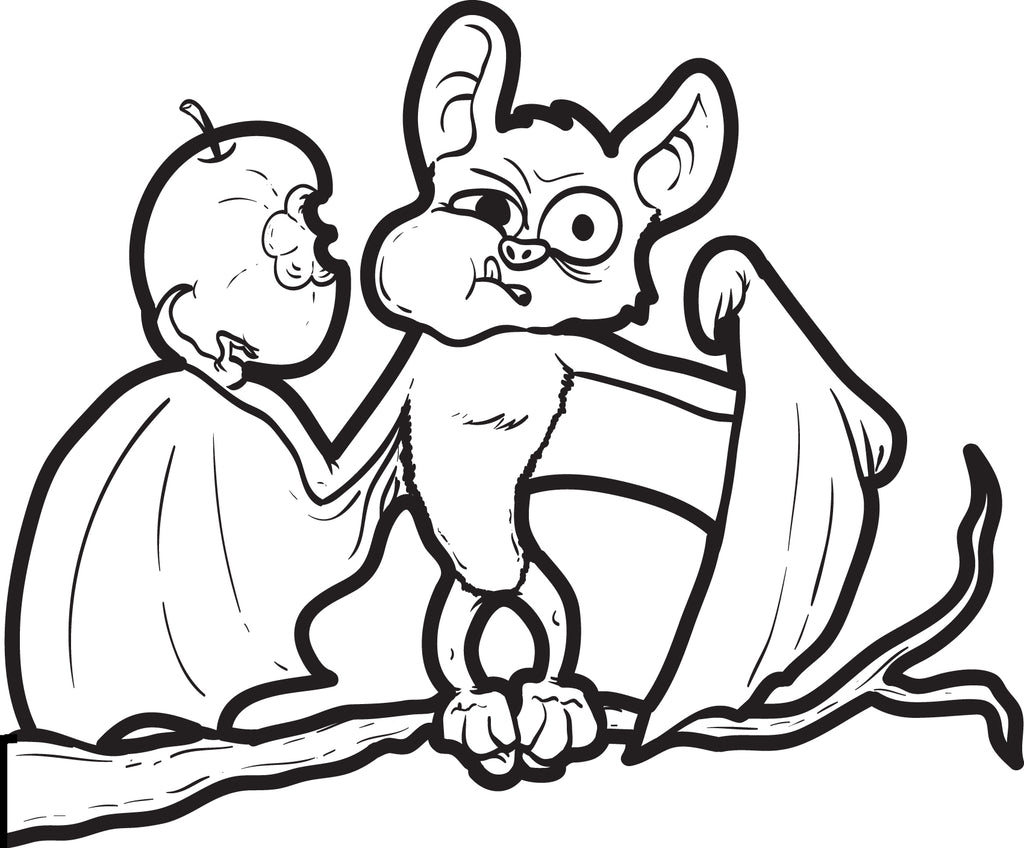 Fruit Bat Coloring Pages
