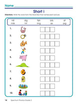 Spectrum Phonics Workbook, Grade 2