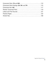 Spectrum Phonics Workbook, Grade 1