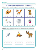 Spectrum Phonics Workbook, Grade 1