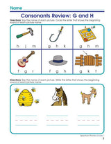 Spectrum Phonics Workbook, Grade 1