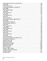 Spectrum Phonics Workbook, Grade K