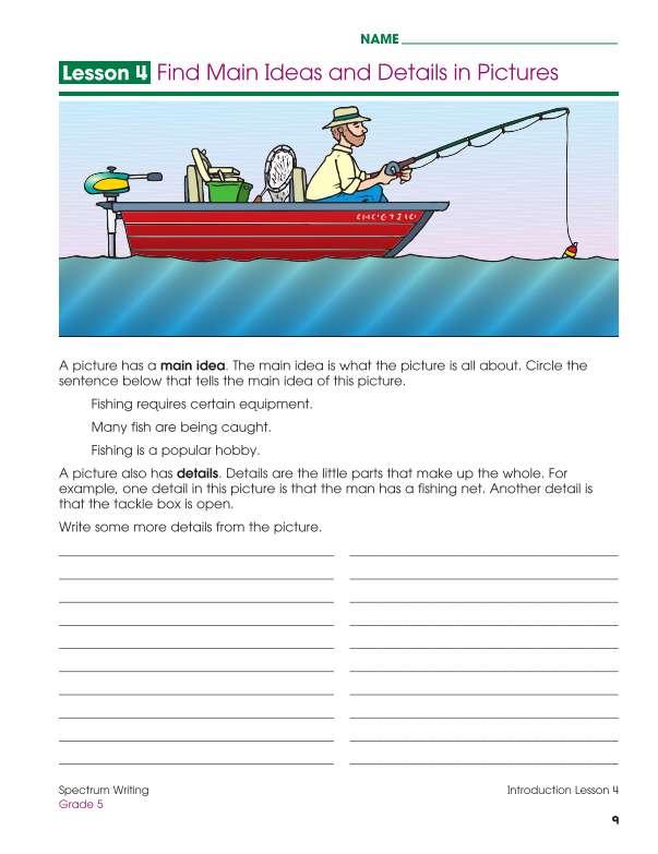 Spectrum Writing Workbook, Grade 5