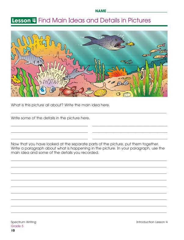 Spectrum Writing Workbook, Grade 5