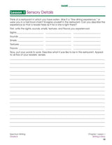 Spectrum Writing Workbook, Grade 8