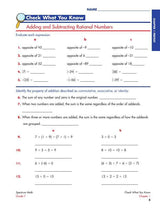 Spectrum Math Workbook, Grade 7