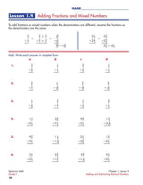 Spectrum Math Workbook, Grade 7