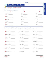 Spectrum Math Workbook, Grade 8