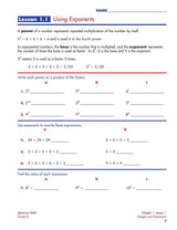 Spectrum Math Workbook, Grade 8