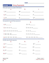 Spectrum Math Workbook, Grade 8