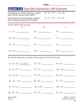 Spectrum Math Workbook, Grade 8