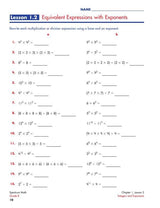 Spectrum Math Workbook, Grade 8