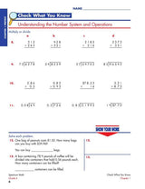 Spectrum Math Workbook, Grade 6