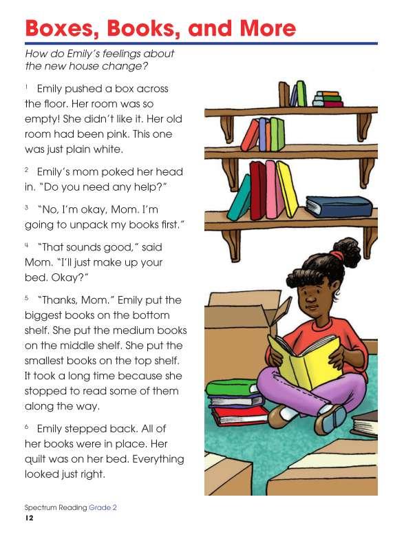 Spectrum Reading Workbook, Grade 2