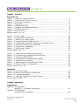 Spectrum Language Arts Workbook, Grade 8