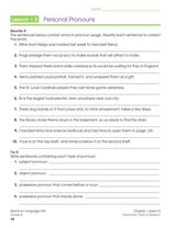Spectrum Language Arts Workbook, Grade 8