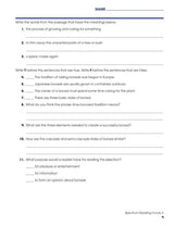 Spectrum Reading Workbook, Grade 6
