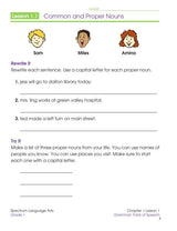 Spectrum Language Arts Workbook, Grade 1