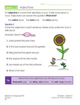 Spectrum Language Arts Workbook, Grade 1