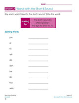 Spectrum Spelling Workbook, Grade 2