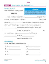 Spectrum Spelling Workbook, Grade 2