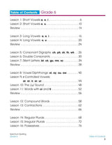 Spectrum Spelling Workbook, Grade 6