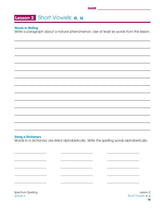 Spectrum Spelling Workbook, Grade 6