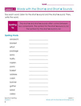 Spectrum Spelling Workbook, Grade 4