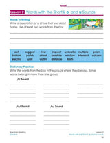 Spectrum Spelling Workbook, Grade 4