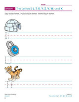 Spectrum Spelling Workbook, Grade 1