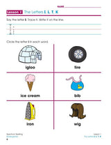 Spectrum Spelling Workbook, Grade K