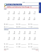 Spectrum Math Workbook, Grade 1