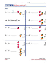 Spectrum Math Workbook, Grade 1
