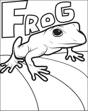 Frog Coloring Page #5