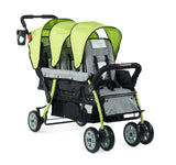 Trio Sport™ Splash Tandem Folding Stroller, Lime