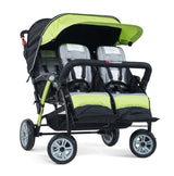 Quad Sport™ Splash Folding Stroller, Lime