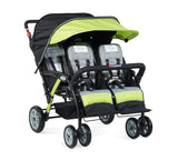Quad Sport™ Splash Folding Stroller, Lime