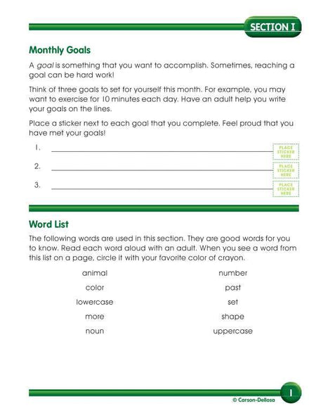 Summer Bridge Activities® Workbook, Grades K-1