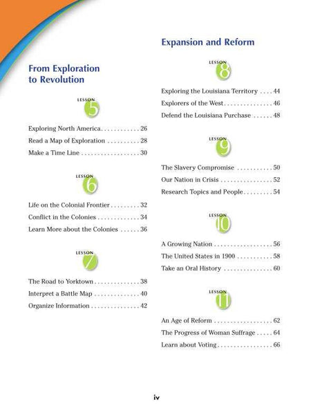 Spectrum Geography Workbook, Grade 5
