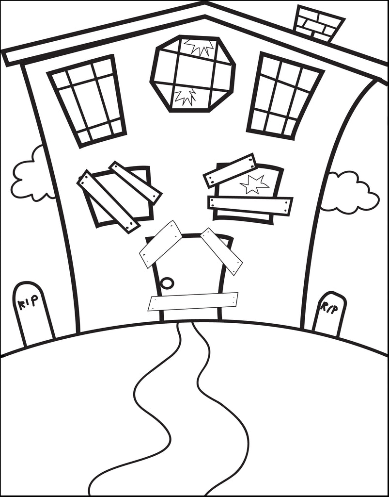 House Drawing for Kids  Free Printable Easy House Drawing for Kids