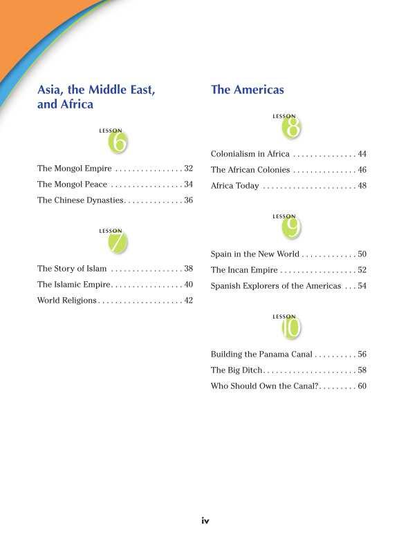 Spectrum Geography Workbook, Grade 6