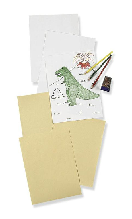 White Drawing Paper 9 x 12