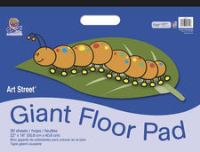 Art Street® Floor Pad with Handle, 22" x 16"