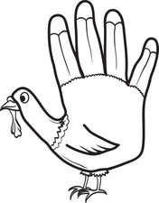 FREE Printable Turkey Coloring Page for Kids