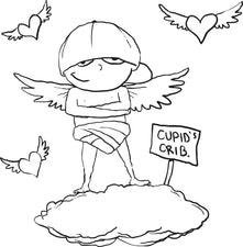 Cupid Coloring Page #8