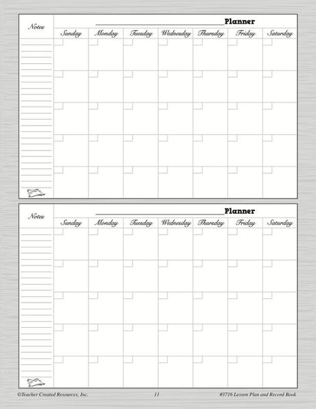 Chalkboard Brights Teacher Plan and Record Book